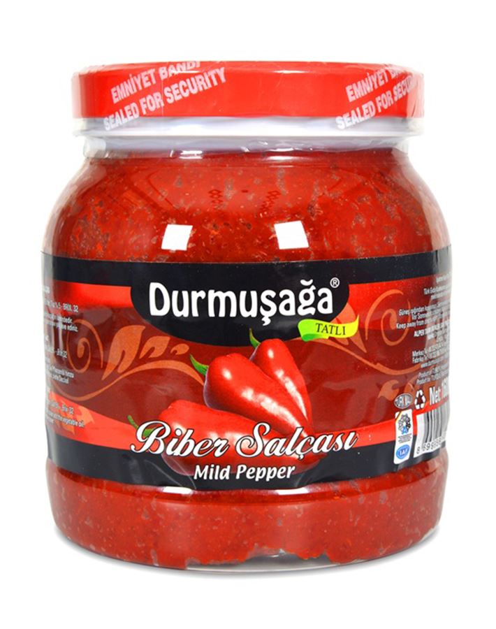 1600 gr Acı/Tatlı Biber Salçası (Kavanoz)