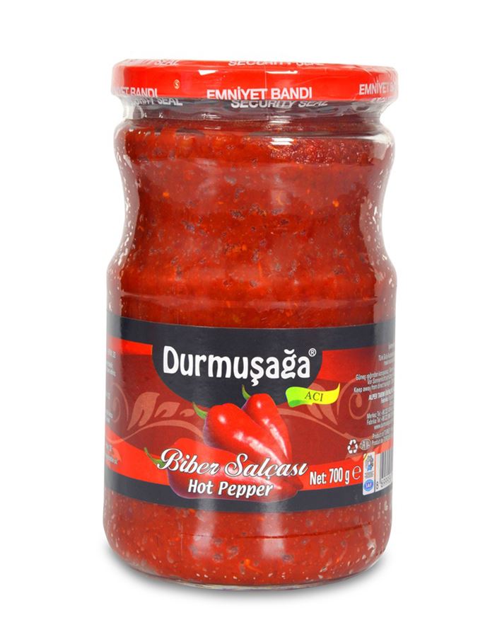 700 gr Acı/Tatlı Biber Salçası (Kavanoz)